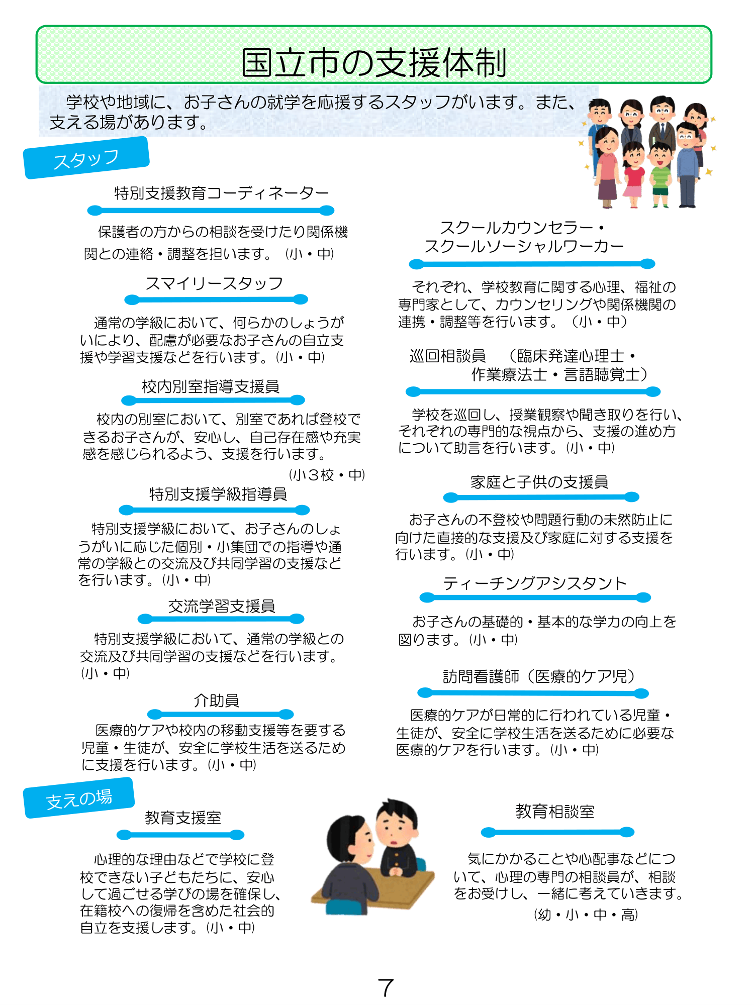 発達サポートブック ページ7