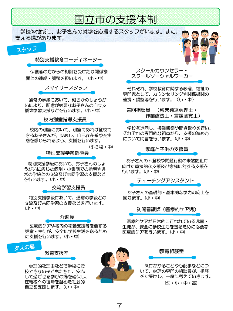 発達サポートブック ページ7