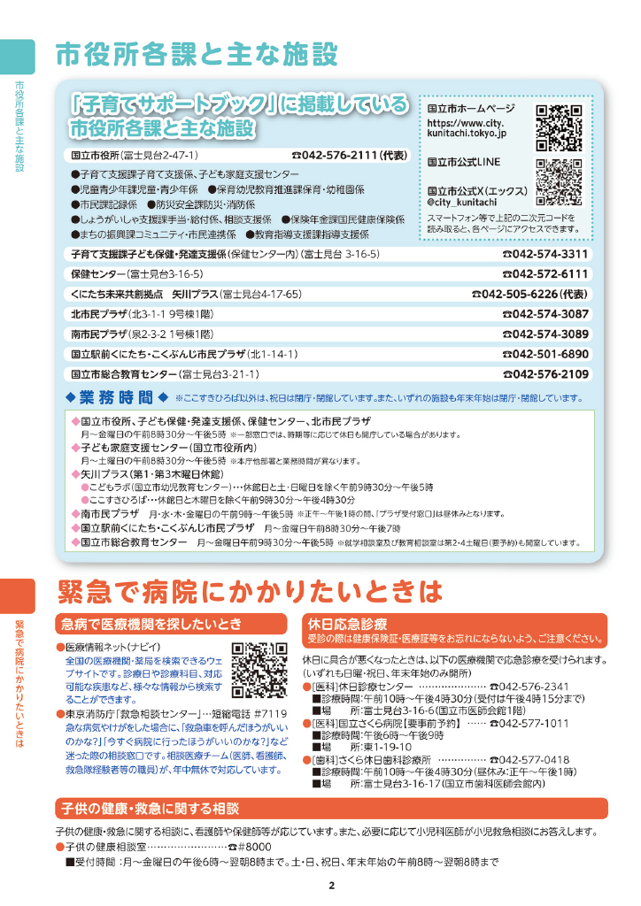 子育てサポートブック ページ3
